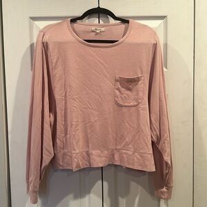 MADEWELL Cropped Long Sleeve Tee